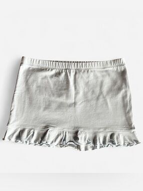 Forever 21 Pastel Blue Ruffle Trim Mini Skirt